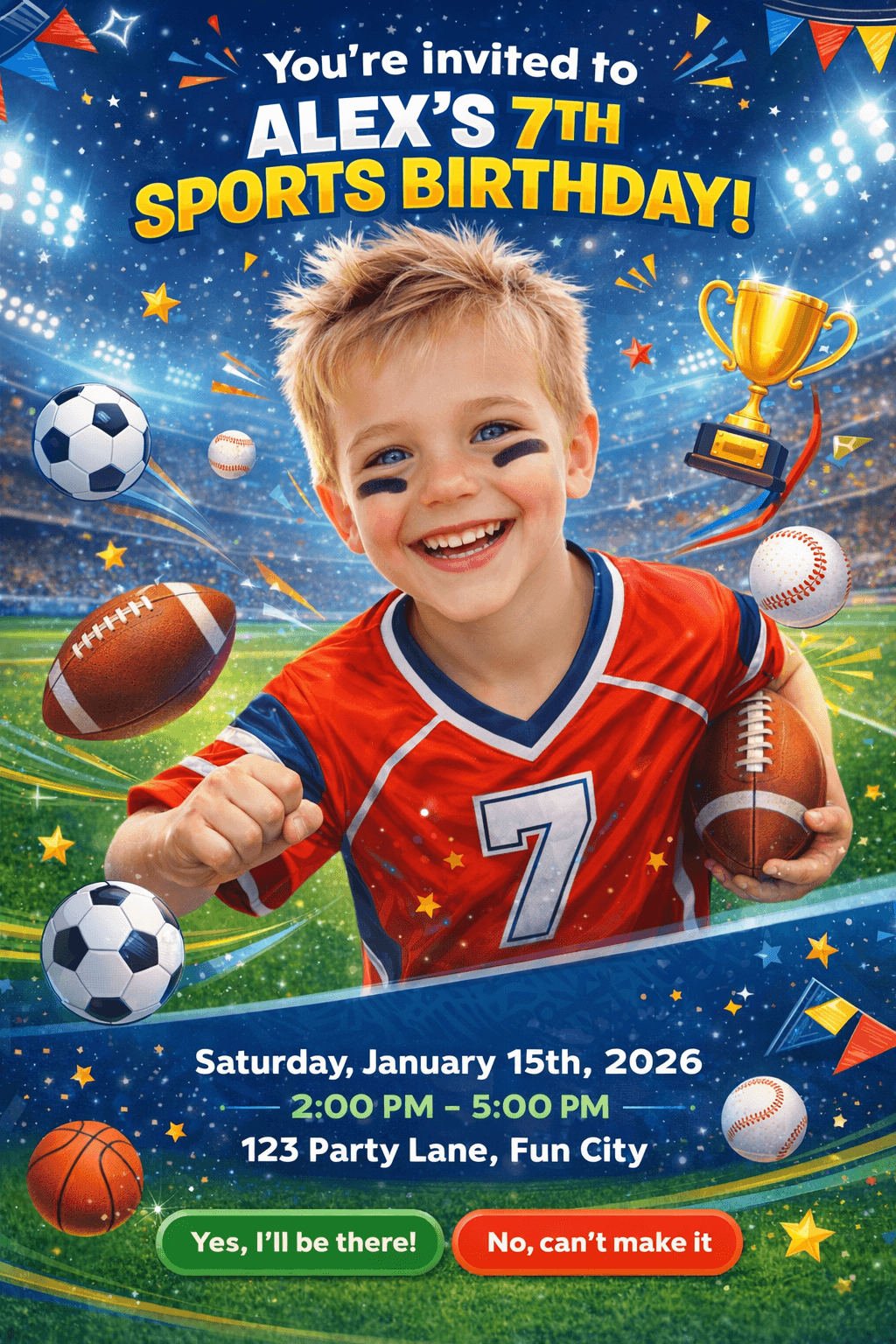 Transformed invitation